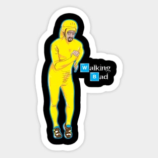 Walking Bad Sticker